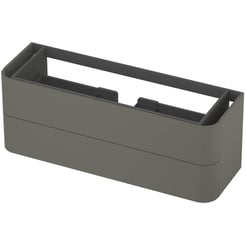 Saniselect Orbido Wastafelonderkast 140x45x52 cm Grijs Groen