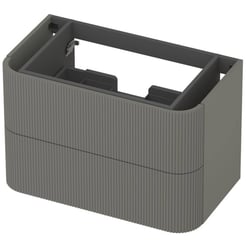 Saniselect Orbido Wastafelonderkast 80x45x52 cm Grijs Groen