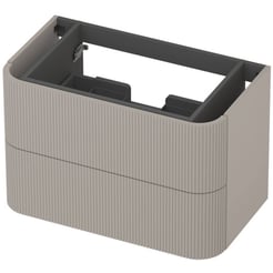 Saniselect Orbido Wastafelonderkast 80x45x52 cm Kiezel Grijs