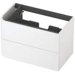 Saniselect Orbido Wastafelonderkast 80x45x52 cm Mat Wit