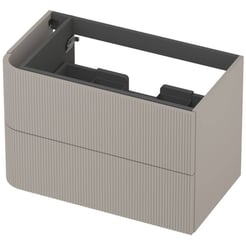 Saniselect Orbido Wastafelonderkast 80x45x52 cm Kiezel Grijs