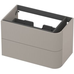 Saniselect Orbido Wastafelonderkast 80x45x52 cm Kiezel Grijs