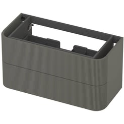 Saniselect Orbido Wastafelonderkast 100x45x52 cm Grijs Groen