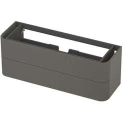 Saniselect Orbido Wastafelonderkast 140x45x52 cm Grijs Groen