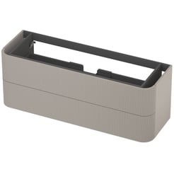 Saniselect Orbido Wastafelonderkast 140x45x52 cm Kiezel Grijs
