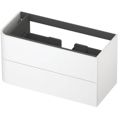 Saniselect Orbido Wastafelonderkast 100x45x52 cm Mat Wit