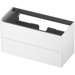 Saniselect Orbido Wastafelonderkast 100x45x52 cm Mat Wit