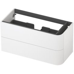 Saniselect Orbido Wastafelonderkast 100x45x52 cm Mat Wit