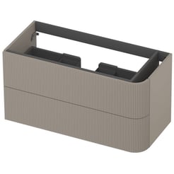 Saniselect Orbido Wastafelonderkast 100x45x52 cm Beige Zand