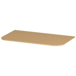 Saniselect Orbido Afdekblad 80x45x1,8 cm Fineer - Pure