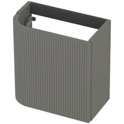 Saniselect Orbido Fonteinkast 40x22x40 cm Grijs Groen