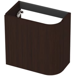 Saniselect Orbido Fonteinkast 40x22x40 cm Fineer - Charcoal