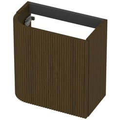Saniselect Orbido Fonteinkast 40x22x40 cm Fineer - Terra