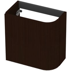 Saniselect Orbido Fonteinkast 40x22x40 cm Fineer - Charcoal