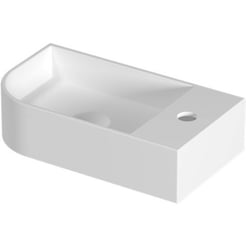 Saniselect Orbido Wastafel 40x22x10 cm Mat Wit