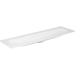 Ben Organic Wastafel 160x45 cm Glans Wit