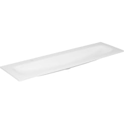 Ben Organic Wastafel 160x45 cm Glans Wit