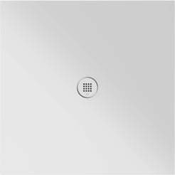Ben Orrizon Douchevloer 100x100x2 cm Mat Wit