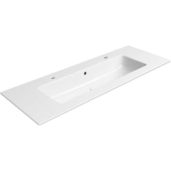 Ben Orrizon Wastafel 122,6x46x1,5 cm Wit Xtra Glaze