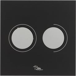 Ben Pure Drukplaat 16x16 cm Zwart