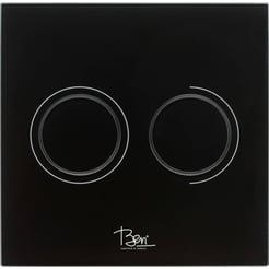 Ben Pure Drukplaat 16x16 cm Zwart
