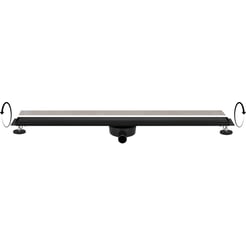 Ben Reversible Douchegoot 100x7x7 cm Mat Zwart