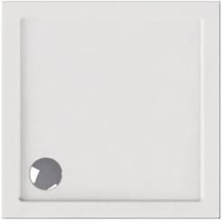 Ben Rivara Douchebak vierkant 80x80cm Wit