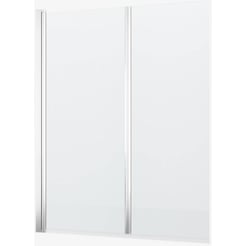 Ben Romero badwand 4.0 2delig 125x140 cm Links Chroom