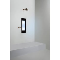 Sunshower Plus Small Inbouwset 33x10x95 cm Black