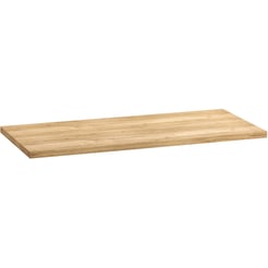 Saniselect Socan Wastafelblad 120x51x2cm Eiken Marcato