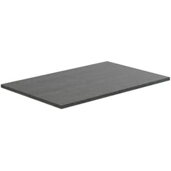 Saniselect Socan Wastafelblad 80x51x2 cm Eiken Zwart