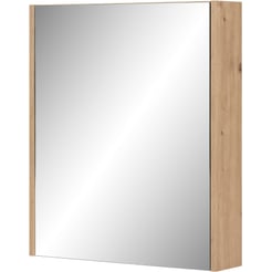 Saniselect Socan Spiegelkast 60x14x70 cm Naturel Eiken