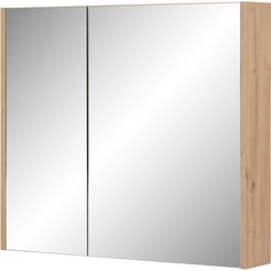 Saniselect Socan Spiegelkast 80x14x70 cm Naturel Eiken