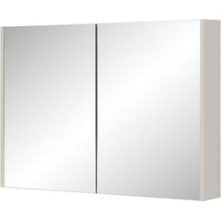 Saniselect Socan Spiegelkast 100x14x70cm Kiezel Grijs