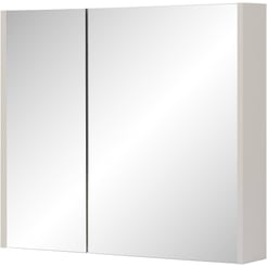 Saniselect Socan Spiegelkast 80x14x70cm Kiezel Grijs