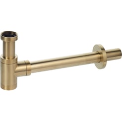 Saniselect Designsifon Geborsteld Messing