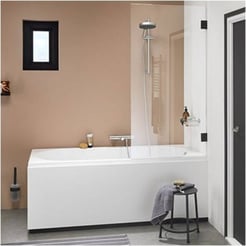Get Wet by Sealskin I am badwand 75x160 cm mat zwart