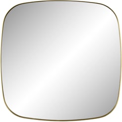 Ben Beau Spiegel 40x40 cm Geborsteld Mat Goud