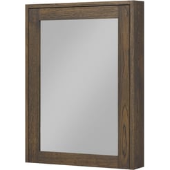 Ben Elegance Linea Spiegelkast 60x12x80 cm Eiken Grijs