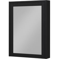 Ben Elegance Linea Spiegelkast 60x12x80 cm Eiken Zwart