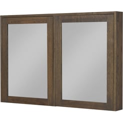 Ben Elegance Linea Spiegelkast 118x12x80 cm Eiken Grijs