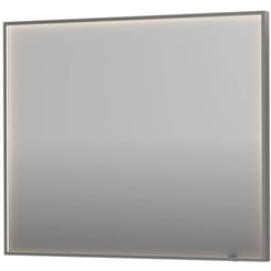 Ben Oblon Spiegel 100x80 cm Geborsteld RVS