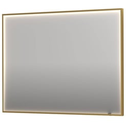 Ben Oblon Spiegel 120x4x80 cm Geborsteld mat goud