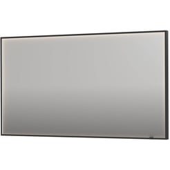 Ben Oblon Spiegel 140x4x80 cm Geborsteld metal black