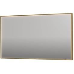 Ben Oblon Spiegel 140x4x80 cm Geborsteld mat goud