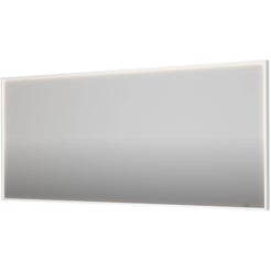Ben Oblon Spiegel 180x4x80 cm Mat wit