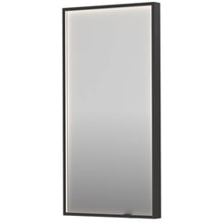 Ben Oblon Spiegel 40x4x80 cm Geborsteld metal black