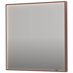 Ben Oblon Spiegel 80x80 cm Geborsteld koper