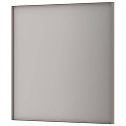 Ben Olij Spiegel 80x4x80 cm Geborsteld RVS