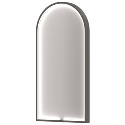 Ben Volta Spiegel 40x4x80 cm Geborsteld Metal Black